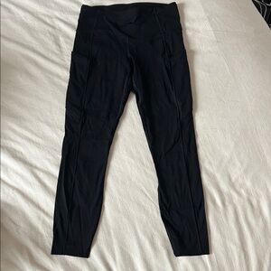 lululemon athletica Jet Black Leggings